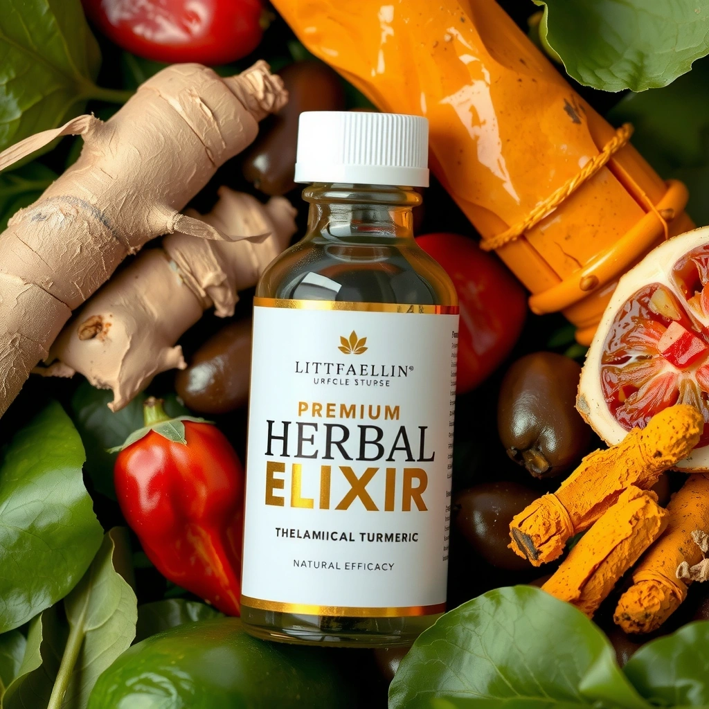 Premium Herbal Elixir with natural herbs